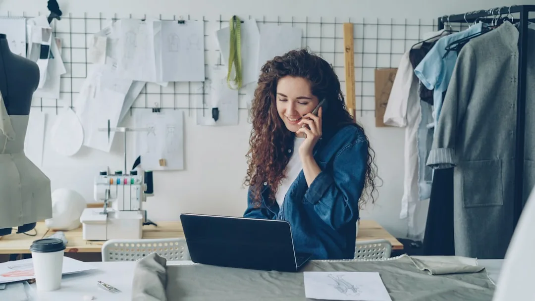 small business owner discussing product price with customer