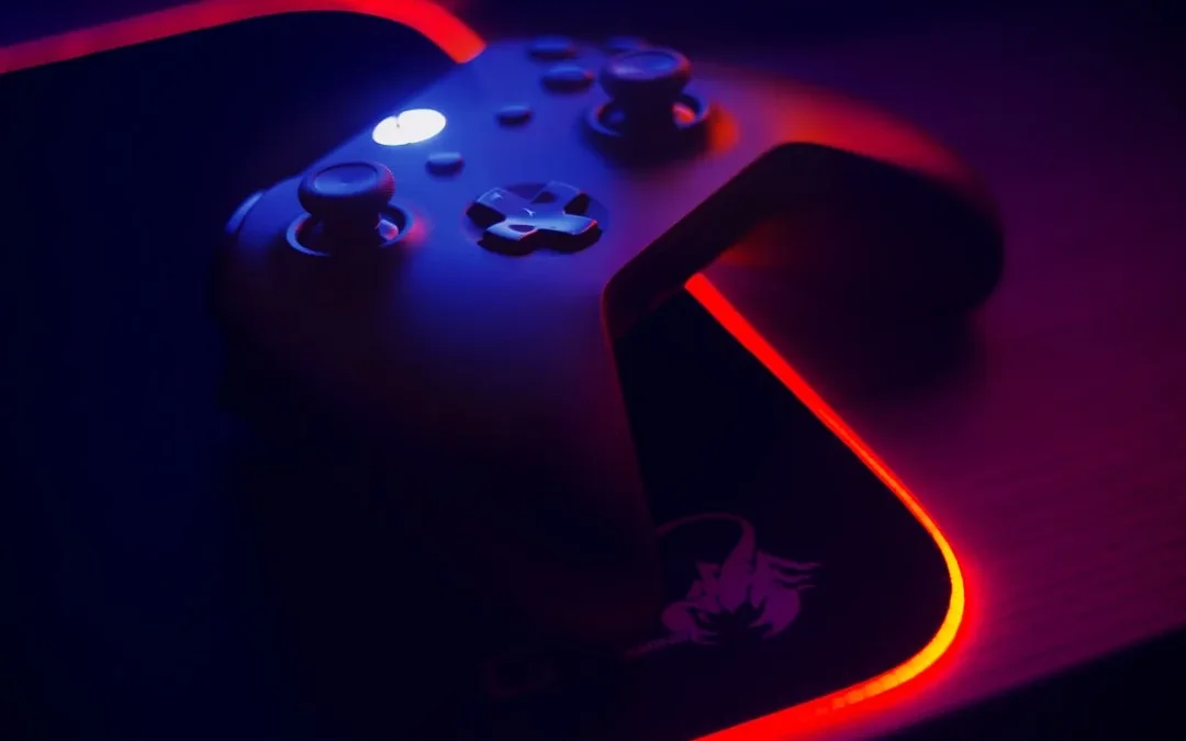 black xbox one game controller